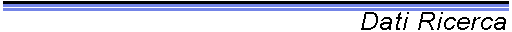 DATI Ricerca